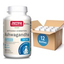 Jarrow Ingraas Ashwagandha 300 mg - 120 Veggie Kapsle - Celkové zdraví a odolnost proti únavě - Doplněk podporuje vytrvalost, svalové zotavení a kognitivní zdraví - 60 Služeb (balíček 12)