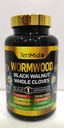 Wormwood Kapsle Dodatek pro muže a ženy, 10in1 Formule s černým ořechem, celé hřebíky, kurkuma, Cayenne Pepper & More - Hudební, imunitní podpora - Nutrient Rich - 150 Kapsle