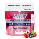Real Ketones BHB Exogeneous Ketones Drink Mix Packets Keto Electrolytes Powder Packets No Sugar with 4 Main Fasting Electrolytes Plus Hydrating Patented Keto BHB - 30 Count Mixed Berry Caffeine