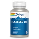 SOLARAY Flaxseed Oil 3000 mg s Omega 3 6 9, Flax Seed Softgels for Skin Health, Triple Omega dodatek, Non- GMO, gluten zdarma, Laboratoř ověřena - 60- denní záruka - 33 Služeb, 100 Softgeles