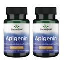 Swanson Apigenin- bioflavonoid dodatek přírodní prostata Support- Metabolismus & Nerve Zdraví Support- Support Sleep & Relaxation 90 Caps, 50 mg každé 2 balení