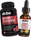 Ledviny Čisté Detox Supplement & močové měchýře Zdravotní kapky - Organické ledviny močové měchýře Doplňky Kapky & Pills Juniper Berry Cleavers Dandelion Cranberry - Ledviny Renální a močové trakt Doplňky
