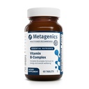 Metagenika Vitamin B- Complex - Aktivní B6 & B12 Vitaminy s folátem - Podporuje energetický metabolismus, Stresová reakce, Homocystein Balance & Nervový systém Zdraví - Vegetarian & gluten- Free - 60 Tablety