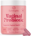 Premium Vaginální Probiotika pro ženy - Klinicky Studium Lactobacillus Vaginální Probiotika s Prebiotic & Cranberry Balance PH, Snižte zápach, Podpora močení a zdraví žen - 60 Kapsle