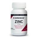 Kirkman - Zinek 20mg - 250 Kapsle - Imunitní podpora - Vysoká absorpce - Hypoalergenní