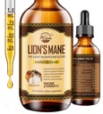 Lions hříva dodatek, tekuté houby Extract Kapky, 8 Houby Komplex pro kognitivní podporu a Imunity Boost, Až do 2 měsíců dodávky, Houba dodatek s Lví hříva, Cordyceps, Reishi