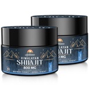 Ajoblanco 800 Mg Himalayan Shilajit Resin, Shilajit Pure Himalayan Organic, Shilajit dodatek s čistota, vysoké dávkování a potenciál pro energii, sílu a imunitu, muži a ženy, 30 Grams, balení po 2