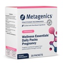 Metagenika Wellness Essentials Těhotenství Denní balení - Prenatální, Těhotenství & Ošetřující podpora * - s Omega-3 mastné kyseliny - Folát a antioxidanty - Multivitaminy pro ženy - 30 Packets