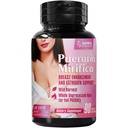 Pueraria Mitigaria Kapsle 2000mg Denní - Doplněk pro zvětšení prsou a estrogen pro ženy a muže, Rostlinné pilulky pro ženy a transgender - Vylepšení prsou