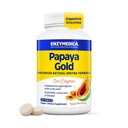 Enzymedica Papaya Gold, Pokročilé trávicí enzymy s přírodním organickým Papaya & Chlorofyl pro komplexní podporu příjmu potravy, vysoce potentní bromelain & Papain, Vegan, Mint, 120 Žvýkací tablety