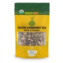 SpeedyVite Colon LifeBoost Tea Detox a Cleanse - Organic Pu 'er Tea with Ginger, Lemongrass - pro zvýšení zdraví a funkce Colon