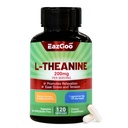 L- Theanine 200mg, Amino Acid Dodatek k podpoře relaxace, Stres, L Theanine Kapsle - Non- GMO, Gluten zdarma, 120 Veg Kapsle