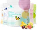 Dynatech Zero Sugar Electrolyte Drink Mix - Variety Pack - Hydration Powder Packets s 10 Electrolytes & Vitamíny CUR 124; Non- GMO, gluten Free, Vegan Electrolytes Powder Packets CUR 124; 16 Servings