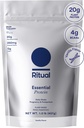 Rituál Prenatal Vegan Protein Powder: Cholin na podporu Prenatal, Postpartum, & Kojení, 20g Organic Pea Protein from Regenerative Farms in USA, Gluten Free, Plant Based, Cukr Free †, Vanilla, 1Lbs