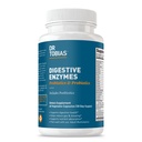 Dr. Tobias Digestive Enzymy s Probiotika, Prebiotika a Postbiotika Bromelain, Amyláza, Lipáza, pro lepší stravení a imunitní funkce, 60 Kapsle, 30 Služební (2 Daily)