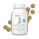 PranaDomestic Lignans & Melatonin s Biotin Směs Přirozeně pomáhá při zmírnění příznaků Cushing je u psů nad 25 liber 124; Podporovat zdravou rovnováhu a celkové well- being
