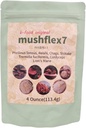 K- Food 7 Houbový prášek dodatek s Phellinus linteus, Red Reishi, Lion 's Mane, Cordyceps, Chaga, Shiitake, Tremella fuciformis, Production of Korea - 4 Ounce