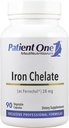 Pacient 1 Iron Chelate 28mg colum124; dodatek k podpoře tvorby a funkce červených krvinek * Iron 124; Ferrochel Brand Iron Bisglycinate 124; 90 Kapsle