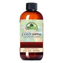 Organa čistý krystalinový doplněk tekutého zlata - 30 PPM - Koloidní minerály 8 Ounce