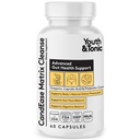 Mládež a Tonic Candease Cleanse Matrix - Overgrowth Support & Gut Health, Integinal Flora Balance & Body Detox Complex with Oregano, Capril Acid, Digestive Enzymes, Probiotika, 60 pilulky, ženy a muži
