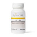 Integrační terapie K2 + D3 - Heart Health & Bone Support * - Absorpce vápníku pro dospělé - Dairy- Free & Gluten- Free - 60 Počet (60 Služeb)