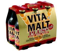 VITAMALT Plus Energetický nápoj s Aloe Vera-Ginseng- Royal Jelly - 6 Pack