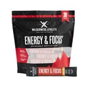 Wilderness Athlete - Energy & Focus | Energy Booster for Women & Men - Energy Drink Mix with Natural Caffeine - Low-Carb, Zero Sugar Energy Drink Powder - 30 Serving Energy Drink Packets (Tropical)