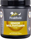 Senior Multivitamin pro psy - 350 žvýkací tablety s MSM, Superoxide Dismutase