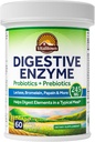 Vitalitown Digestive Enzyme CLAS124; 3- in-1 Formule CLAS124; Probiotika + Prebiotika CLAS124; 60 Veg Caps CLAS124; 245 mg CLAS124; Seven Key Enzymes CLAS124; Bromelain, Lactase CLAS124; pro Digestion CLAS124; Vegan, Non- GMO