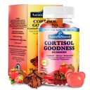 Cortisol doplňky pro Hormon Harmony, 17- in-1 Cortisol Gummies pro ženy a muže Cortisol Reducer s Ashwagandha, Rhoddiola Rosea, svatý Basil, Valerian podpora Stress Relief & Cortisol Balance