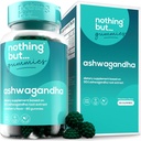 Ashwagandha Gummies pro ženy a muže, Ashwagandha Root, Doplňky k pomoci snížit stres, imunita & zlepšit spánek, gluten zdarma & non GMO, 60 Vegan Ashwagandha Gummies