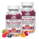 Venkovské farmy Péče o vlákna Prebiotické gumy, 6g Fiber Per Serving, FOS z Beets, Digestive Health, Podporuje Regularitu, Smíšené ovocné aroma
