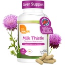 Zahler Mléko Thistle pomáhá podporovat zdravé funkce jater