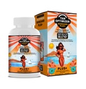 Tan Optimizer SkinGuard Plus + - Sugar- Free Tanning & Anti- Aging Dodatek s 240mg Polypodium, Beta karoten a antioxidanty pro zářivé, mladistvé kůže - 30 Kapsle