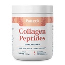 Vzor Wellness Collagen Peptides Powder (typ I & III) - Vlasy, nehty, kůže a společné zdraví - Tráva Fed & Pasture Raised - Hydrolyzovaný kolagen, Non- GMO, mléčné výrobky zdarma, & Keto - Neochucené (16 Oz)