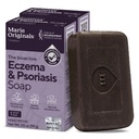Marie Originals Eczema Face mýdlo Tělesný mycí bar - Všechny přírodní psoriáza, Dermatitida Léčba pro suché ltchy Flaky pokožky Relief - Gentle Detoxification, Hojení, Anti- Itch, Čištění péče o pleť (Balení 2)