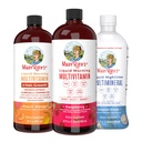 MaryRuth 's Liquid Morning Multivitamins: + růst vlasů (Peach Mango), Daily Wellness (Raspberry), a Nighttime Multimineral (Coconut) current 124; Vegan Vitamins for Beauty, Energy, & Bedtime current 124; Non-GMO