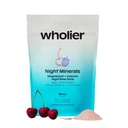 wholier Magnesium Glycinát, Tart Cherry Juice, Chelated Calcium. Uklidňující noční nápoj. Přirozená podpora spánku, stresu + relaxace. Noční Minerály. (30 Služeb)