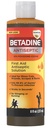 Betadine Antiseptic First Aid Solution, Povidone- jód 10%, Infekční ochrana, zabíjí bakterie v drobných řezných škrabek a popálenin, žádný zánět slitin, žádný alkohol nebo peroxid vodíku, 8 FL OZ