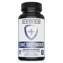Zhou Zink Defender - Zinkové doplňky pro muže a ženy, 30mg per Serving for Imunitary Health and Mineral Support, Pure Vegan Formule - 60 Kapsle