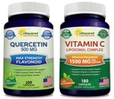 aSquared Nutrition Bundle for Quercetin 500mg & Vitamin C Liposomální komplex 1500mg - Imunitní podpora
