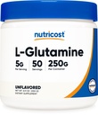 Nutricost L- glutamin prášek 250 gramů