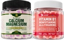 Příplatek vápníku na bázi rostlin + vitamíny B1 gumové