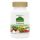 NaturesPlus Source of Life Garden Certified Organic Calcium with AlgaeCal - 1000 mg, 120 Vegan Kapsle - Plant- Based Bone Health Supplement - Vegetarian, gluten- Free - 30 Služeb