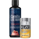 Cenzor NDS Nutrition Fat Loss- Body Toner s CLA (90 Softgels) & Siren Labs L- Carnitin Elite Burn Fat Loss Support Jahodový výbuch 3000 mg (32 Služeb)