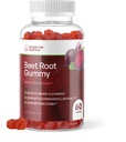 Organic Beet Root Gummies - Nitric Oxide Booster pro muže a ženy - Organic Non- GMO gluten zdarma Vegan Beets - 60CT