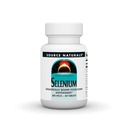 Zdroj Naturals Selen, Organicky vázaná food- form antioxidant *, 200 mcg - 60 tablet
