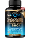 Glucosamine Chondroitin MSM Kolagen 124; Společná podpora Dodatek 2800 mg colagen 124; Vyrobeno v USA 124; FSA schválené produktové položky 124; Flexibility Nutritional Vitamíny 124; pro muže a ženy 240 Kapsle