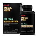 GNC Mega Men 50 Plus Multivitamin 124; Antioxidanty CLAS124; Heart Health CLAS124; Prostate and Circulatory Support CLAS124; 120 Count