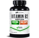 Zdravotní péče Vitamin B2 Riboflavin 400mg 600mg 6004; 180 Veg Kapsle 124; Doplněk 124; Gluten- Free 6004; Non- GMO